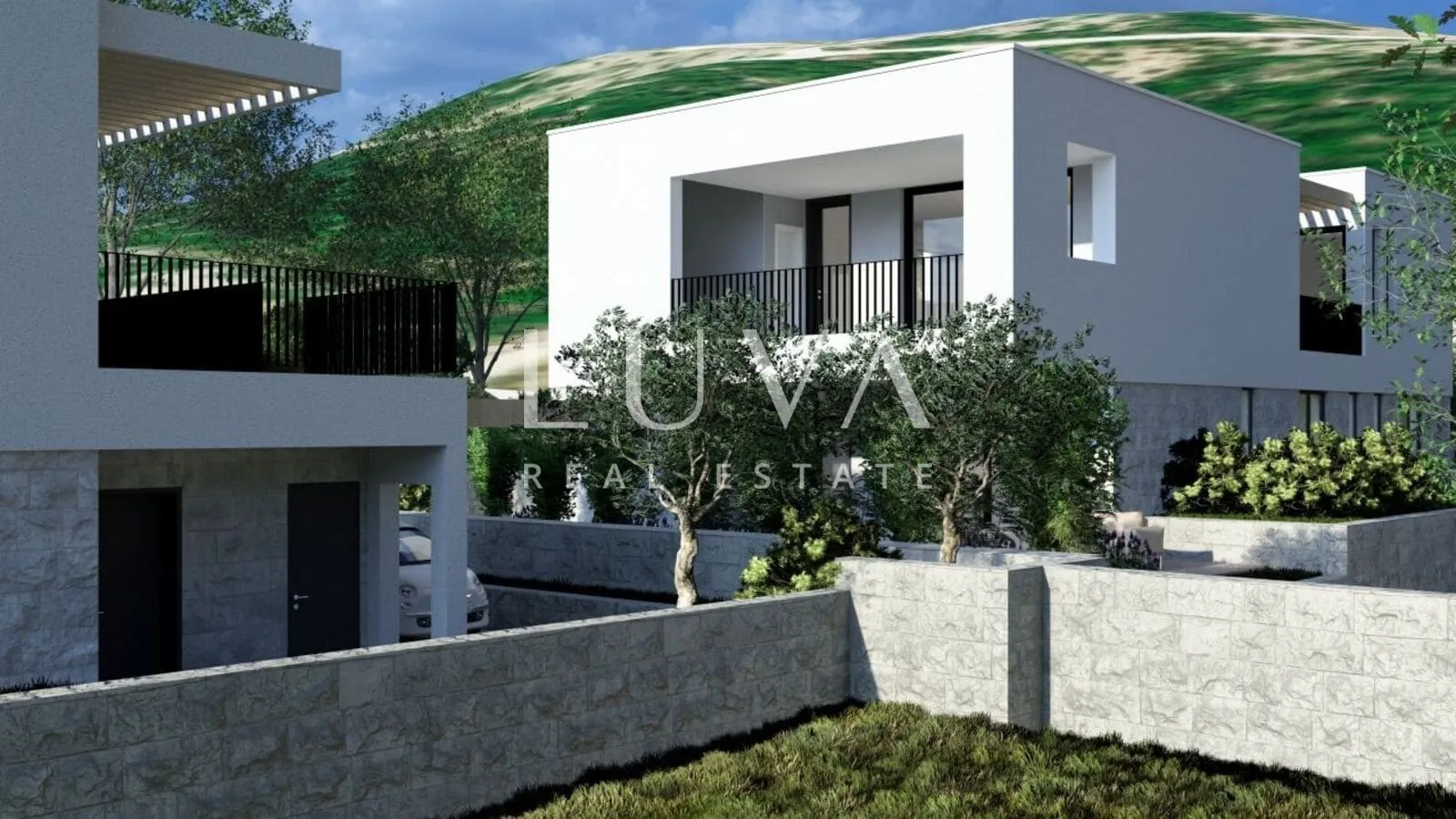 Dubrovnik, Slano, moderna kuća, 200 m², blizu mora na prodaju