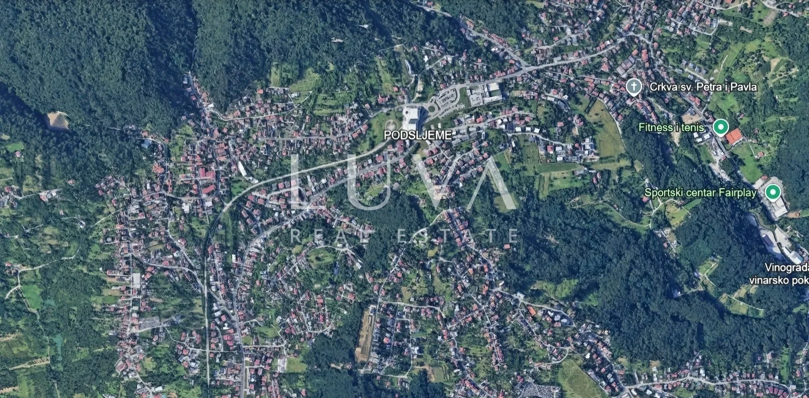 Zagreb, Gračani, građevinsko zemljište s dozvolom 4800m2, prodaja