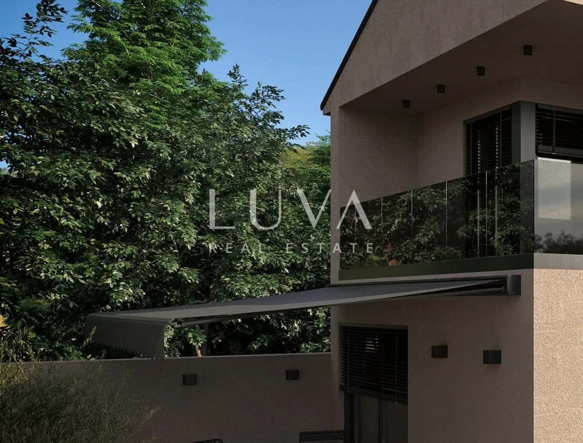 Istrien, Sveti Lovreč, modernes Haus mit Sauna und Meerblick, 118 m²