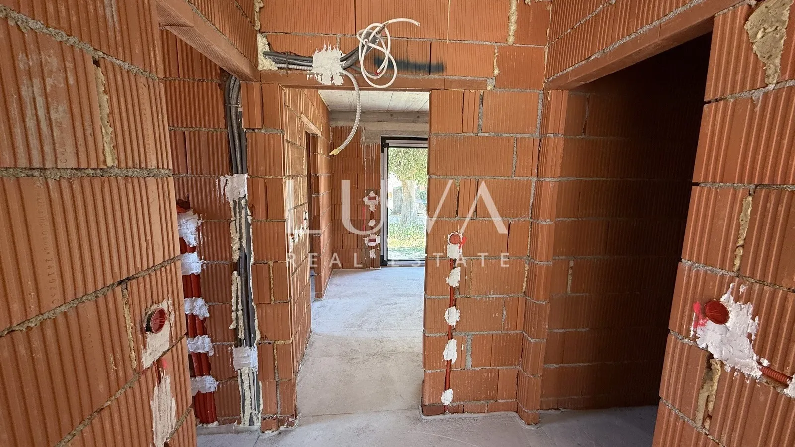 Istrien, Sveti Lovreč, modernes Haus mit Sauna und Meerblick, 118 m²