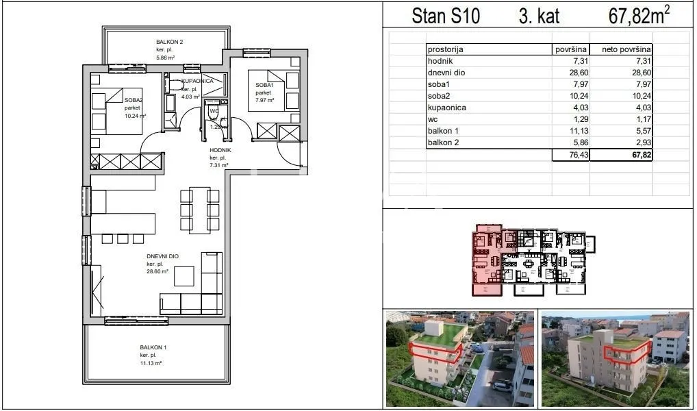 Split, Stobreč, građ. zemljište 1360m2 s pravomoćnom lokacijskom dozvolom na prodaju