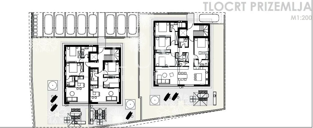 Zadar, Kožino, građ. zemljište 1582m2 s dozvolama, 100m od mora