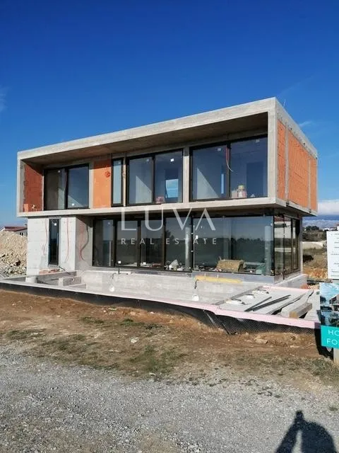 Zadar, Vrsi, luksuzna kuća u izgradnji na prodaju