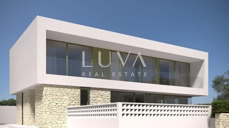 Zadar, Vrsi, luksuzna kuća u izgradnji na prodaju