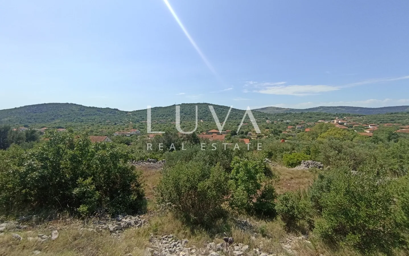 Marina, Vrsine, građevinsko zemljište + dozvola 1247m2 na prodaju