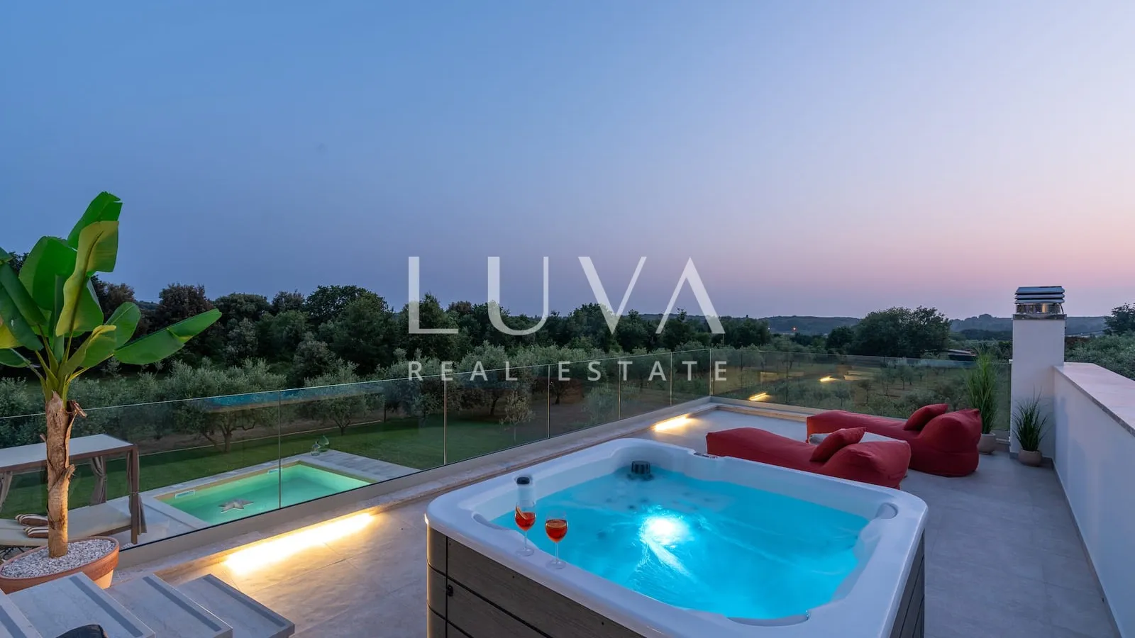 Istra, Vrsar, luksuzna vila s bazenom, najam