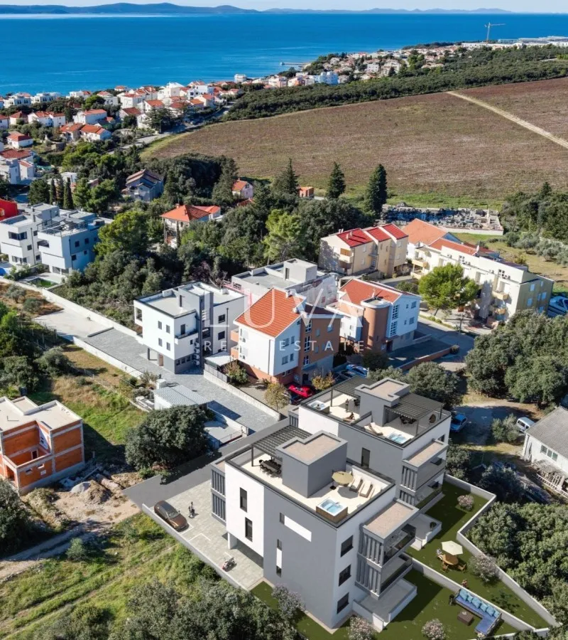 Zadar, Petrčane, Luxus-Penthouse mit Meerblick, 76 m2 zu verkaufen