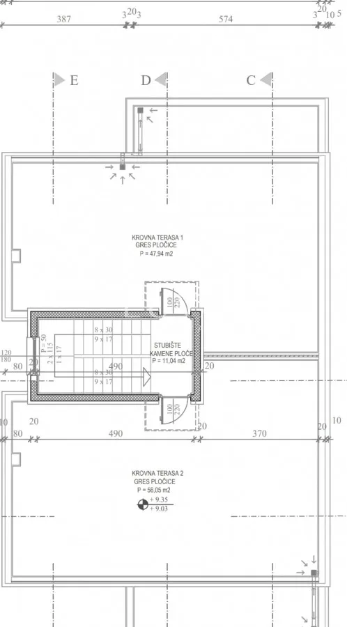Zadar, Petrčane, Luxus-Penthouse mit Meerblick, 76 m2 zu verkaufen