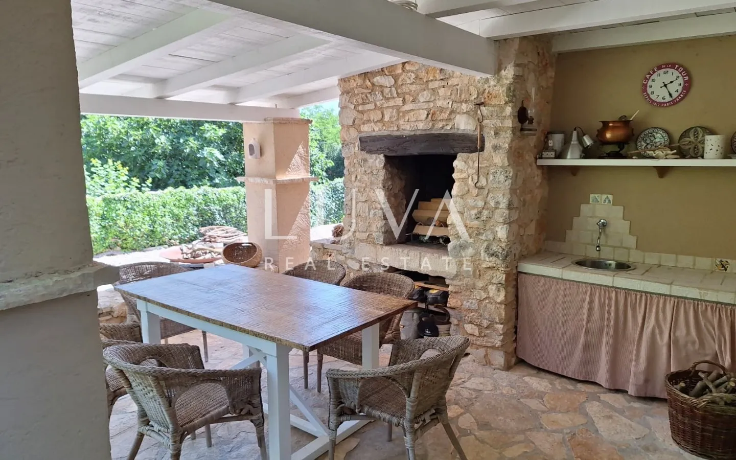 Istra, Baderna, istarska kuća s bazenom, 169 m²