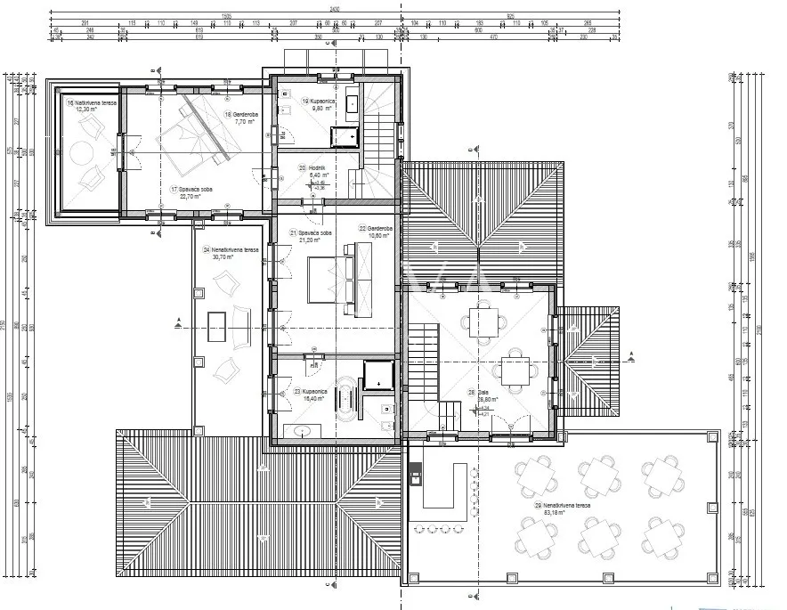 Istra, Poreč, luksuzna vila s bazenom, 320 m2 na prodaju