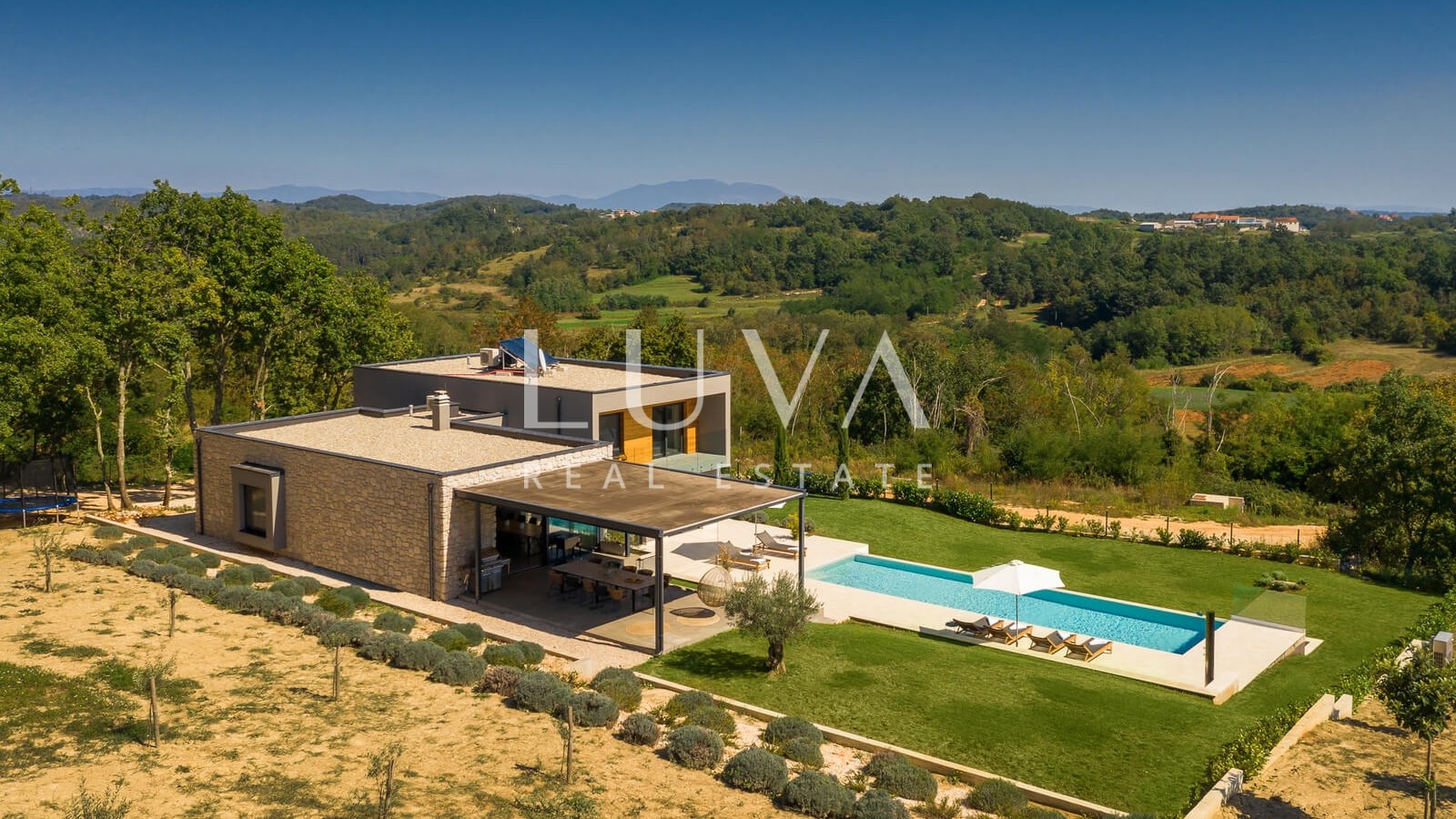 Istria, Pazin, luxury designer villa, 300 m2, for sale