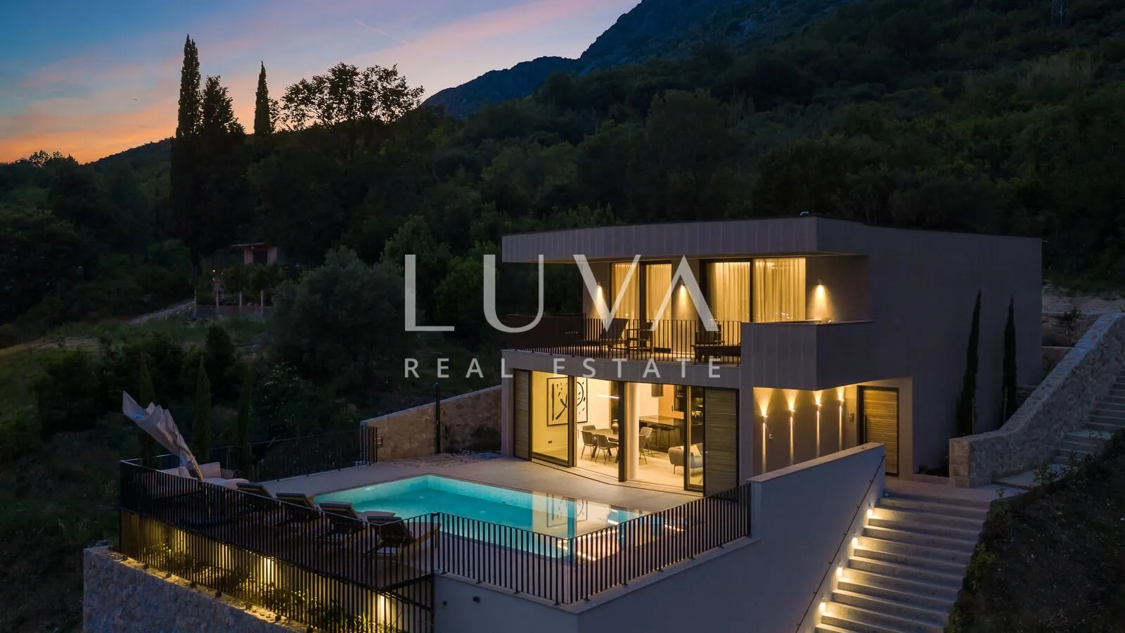 Dubrovnik, Rožat, Luxusvilla mit Pool zu vermieten