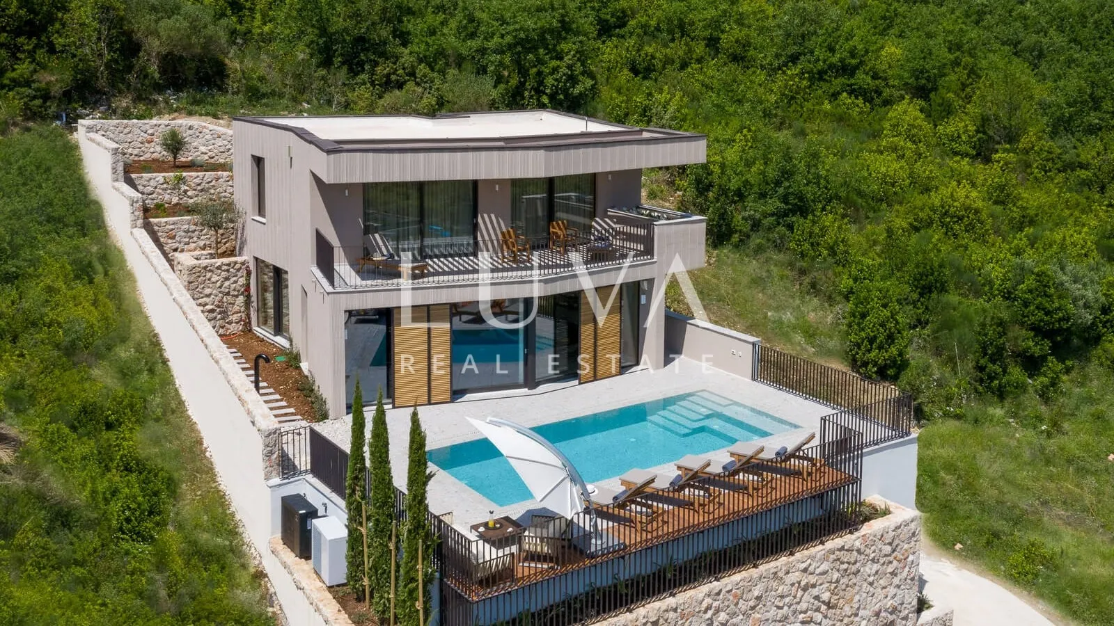 Dubrovnik, Rožat, Luxusvilla mit Pool zu vermieten