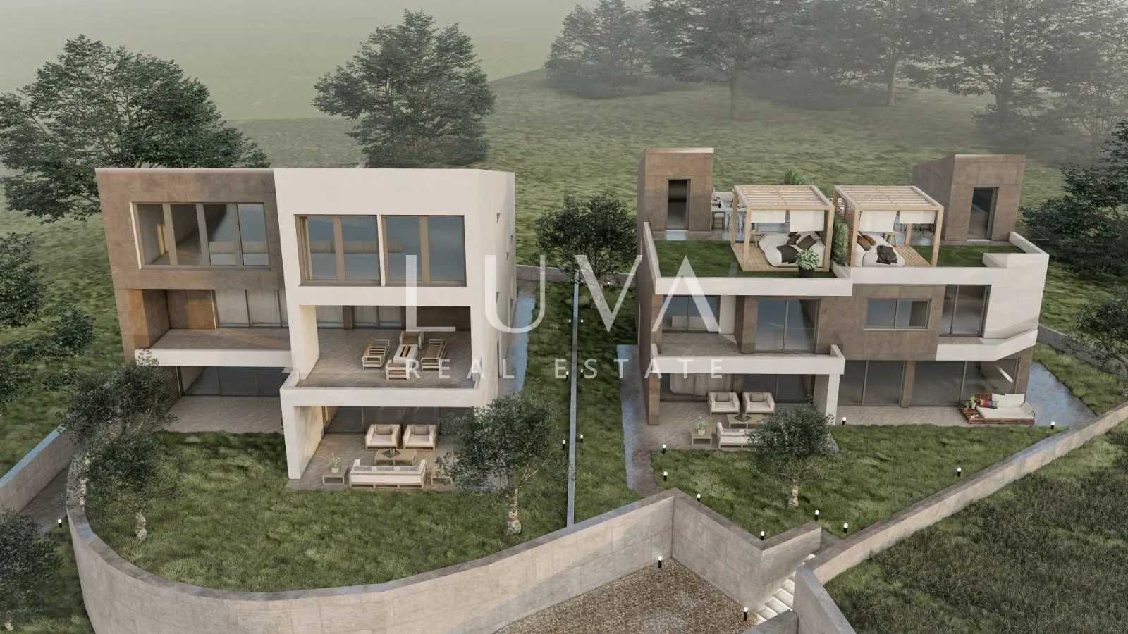 Opatija, Matulji, stan 138 m2 s pogledom na more, prodaja
