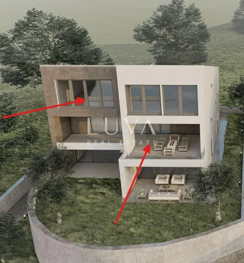 Opatija, Matulji, apartment 189 m2 with sea view, for sale