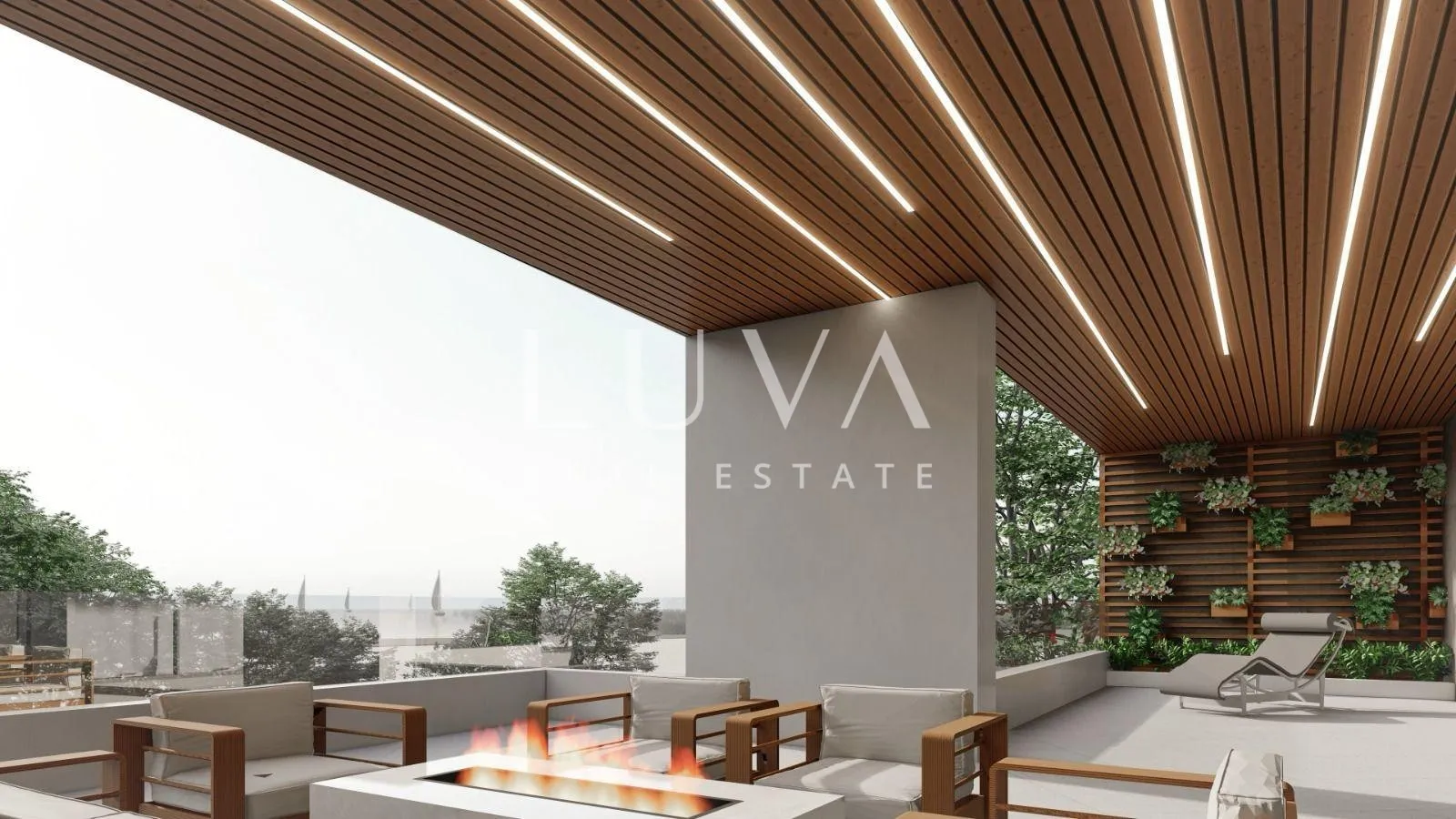 Opatija, Matulji, apartment 154 m2 with sea view, for sale