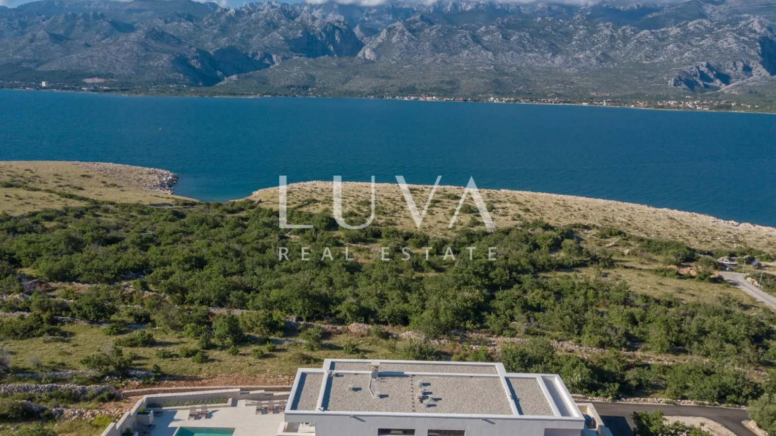 Zadar, Vinjerac, luxury villa 683 m2 with pool by the sea for sale