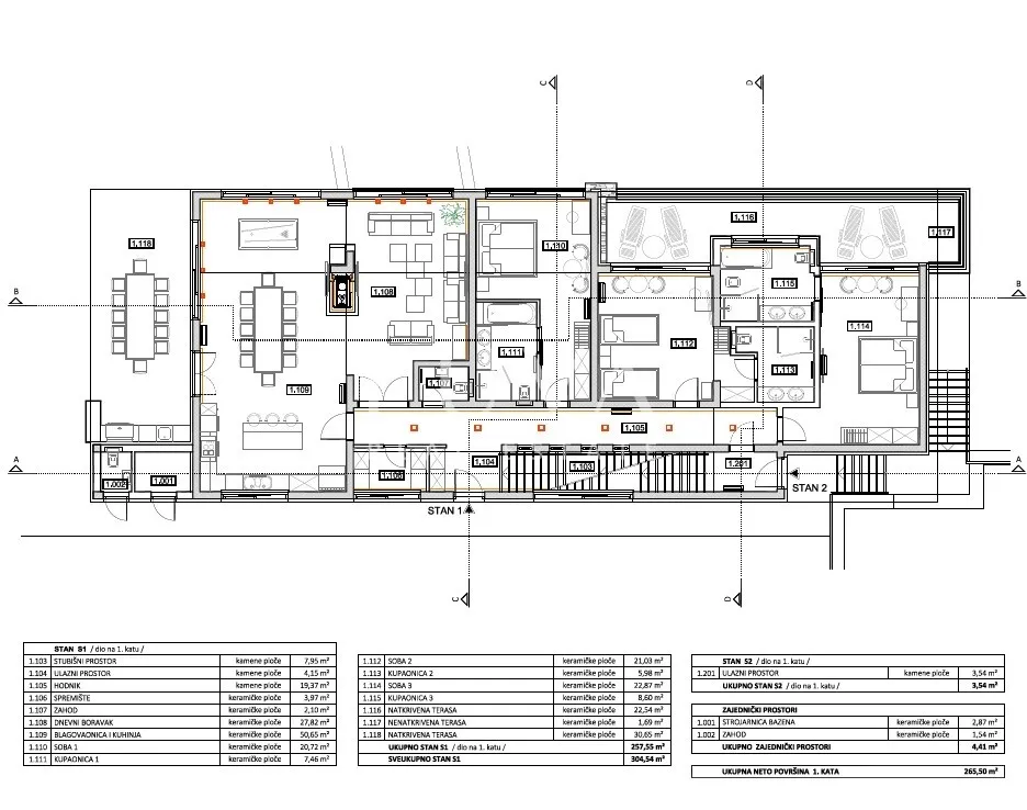 Zadar, Vinjerac, Luxusvilla 683 m2 mit Pool am Meer zu verkaufen
