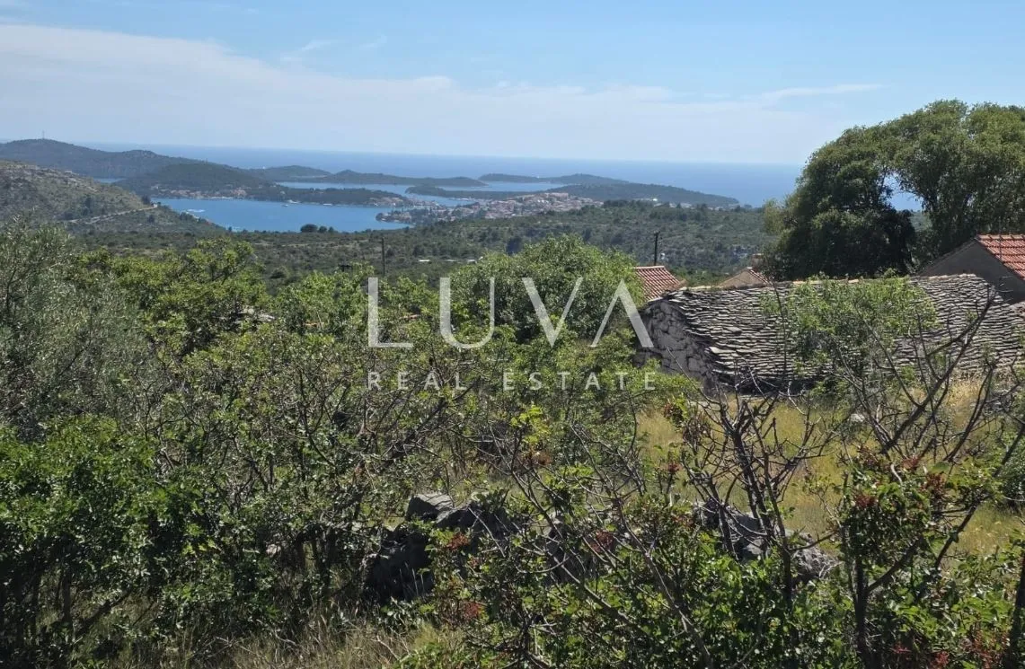 Rogoznica, Jarebinjak, building plot of 530 m² with sea view