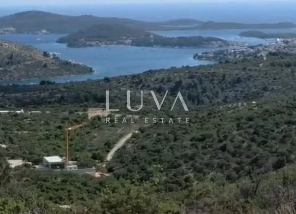 Rogoznica, Jarebinjak, building plot of 510 m² with an open sea view