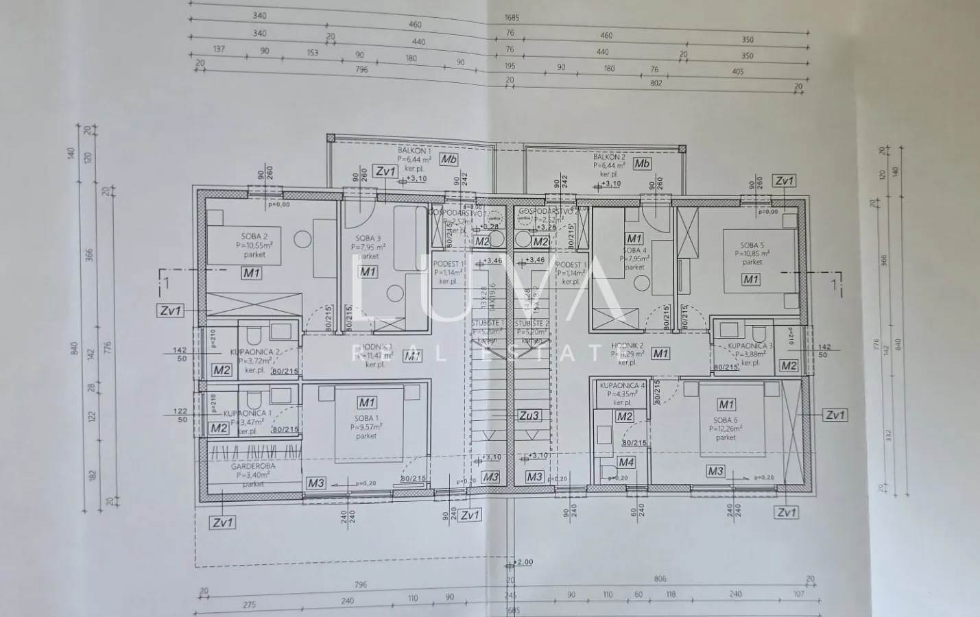 Trogir, Seget Vranjica, house 200m2 with pool by the sea