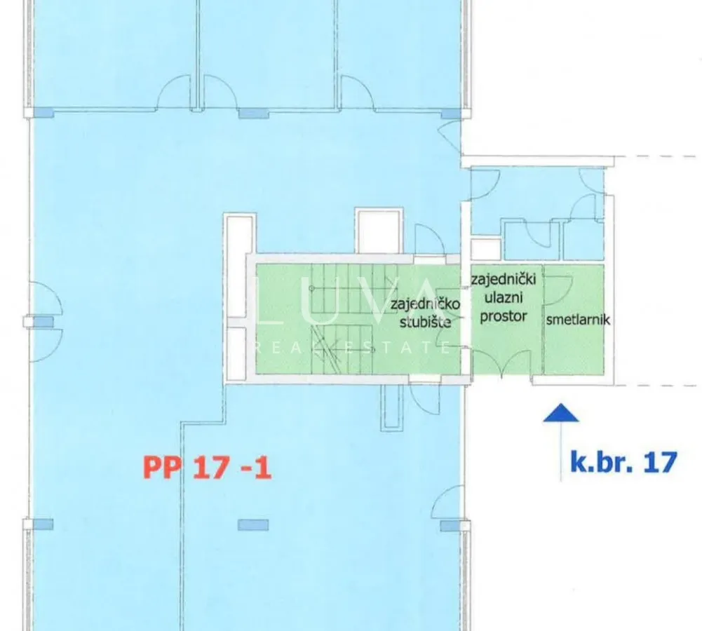 Zagreb, Trešnjevka, office space 242 m2, rent