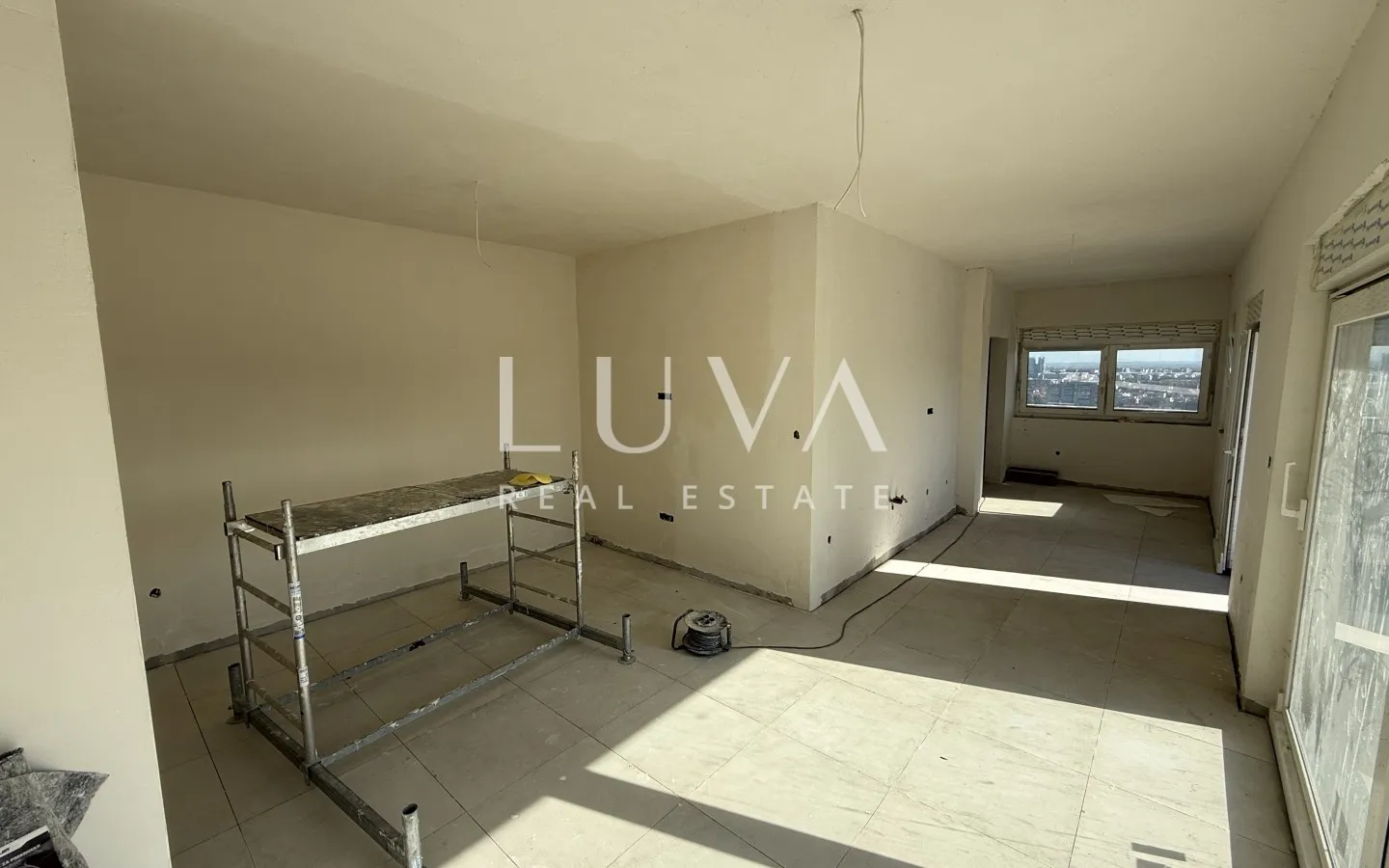 Zagreb, Vrapče, penthouse in a new building with a garage, NKP 91 m²