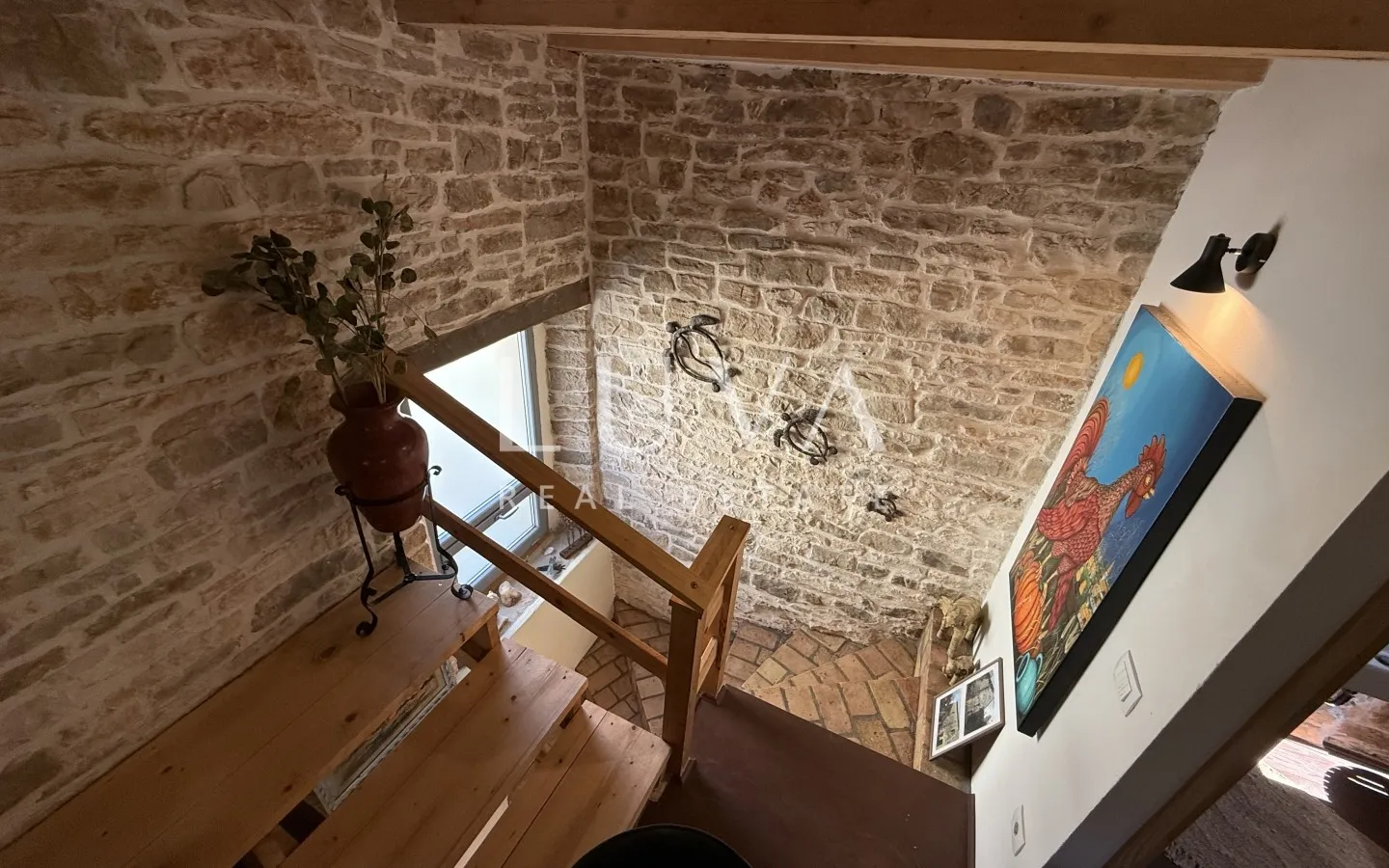 Istria, Grožnjan, Martinčići, stone semi-detached house, 105 m²