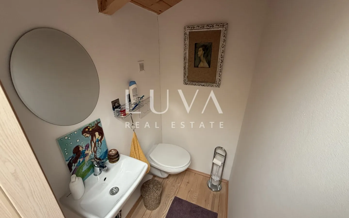 Istria, Grožnjan, Martinčići, stone semi-detached house, 105 m²