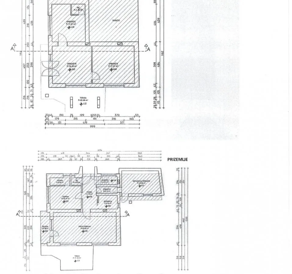 Zagreb, Šalata, Haus 310 m2 zur Anpassung, Garage, zu verkaufen
