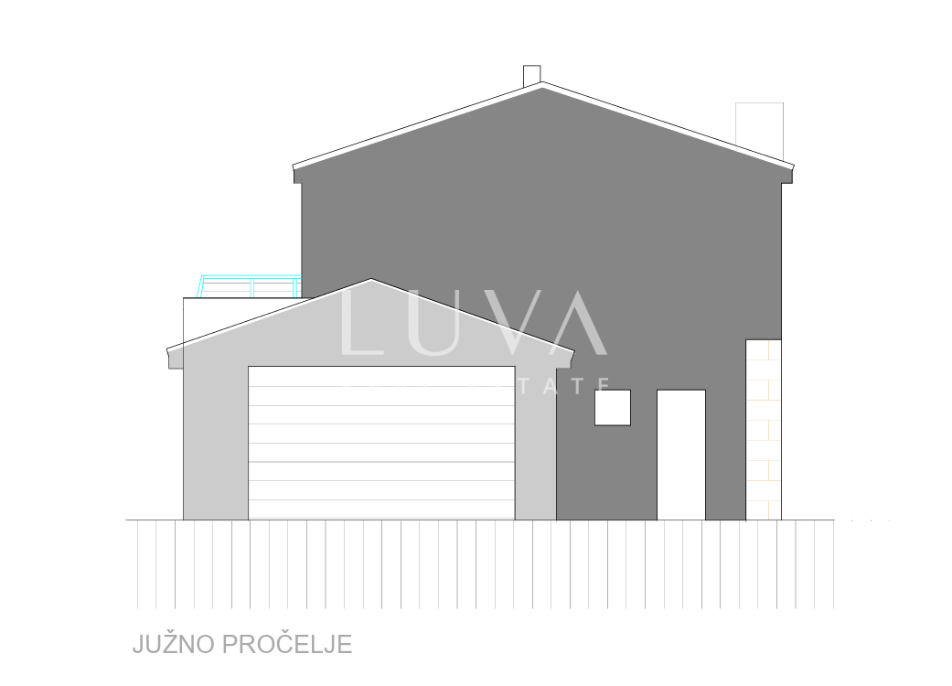 Istria, Vižinada – building plot with a building permit