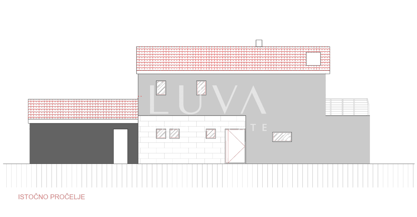 Istria, Vižinada – building plot with a building permit