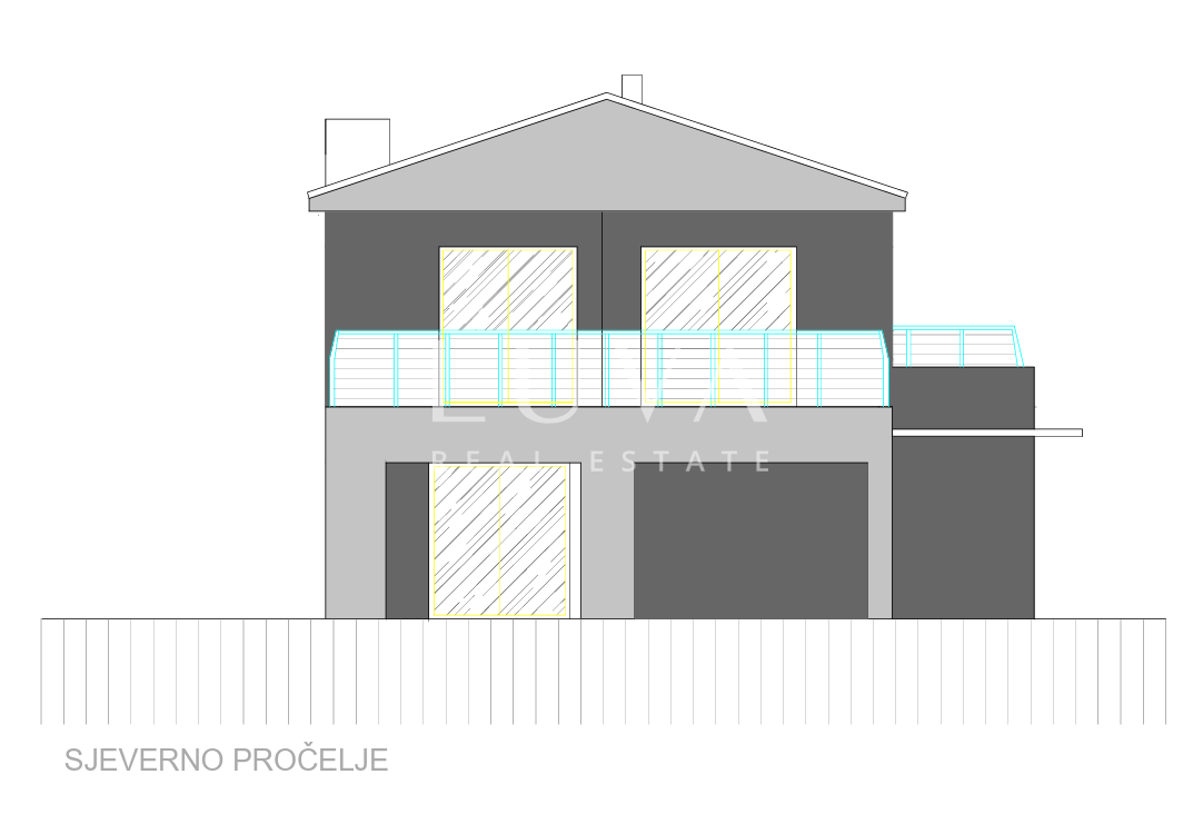 Istria, Vižinada – building plot with a building permit