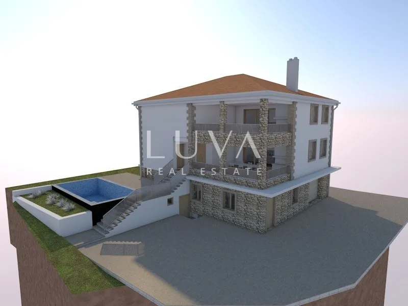 Hvar, Jelsa, 3 room, 130 m² apartment with pool, new construction, for sale