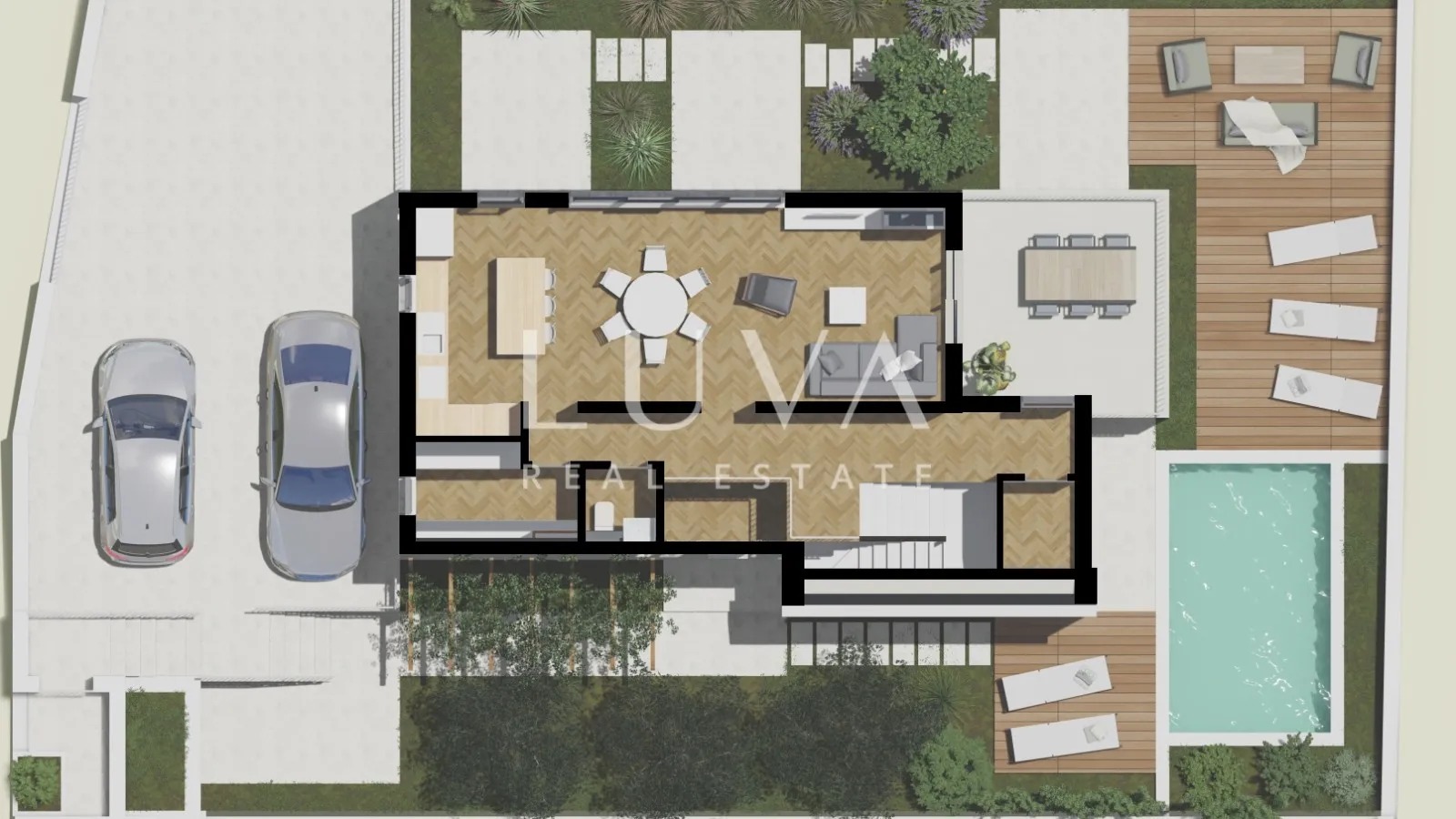 Brač, Škrip, 412 m² building plot with a building permit