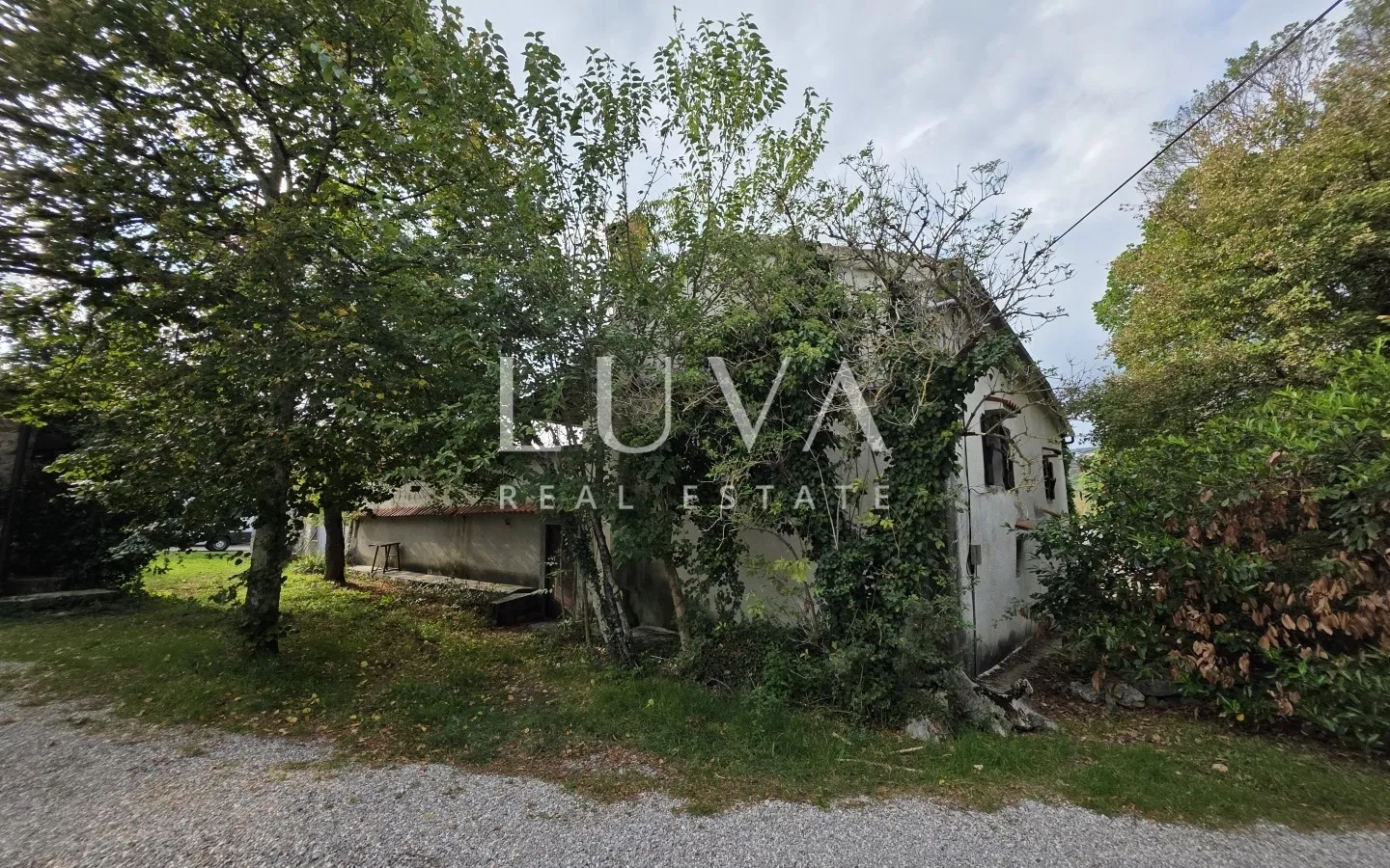 Istria, Roč, stone house in a peaceful village surrounded by nature