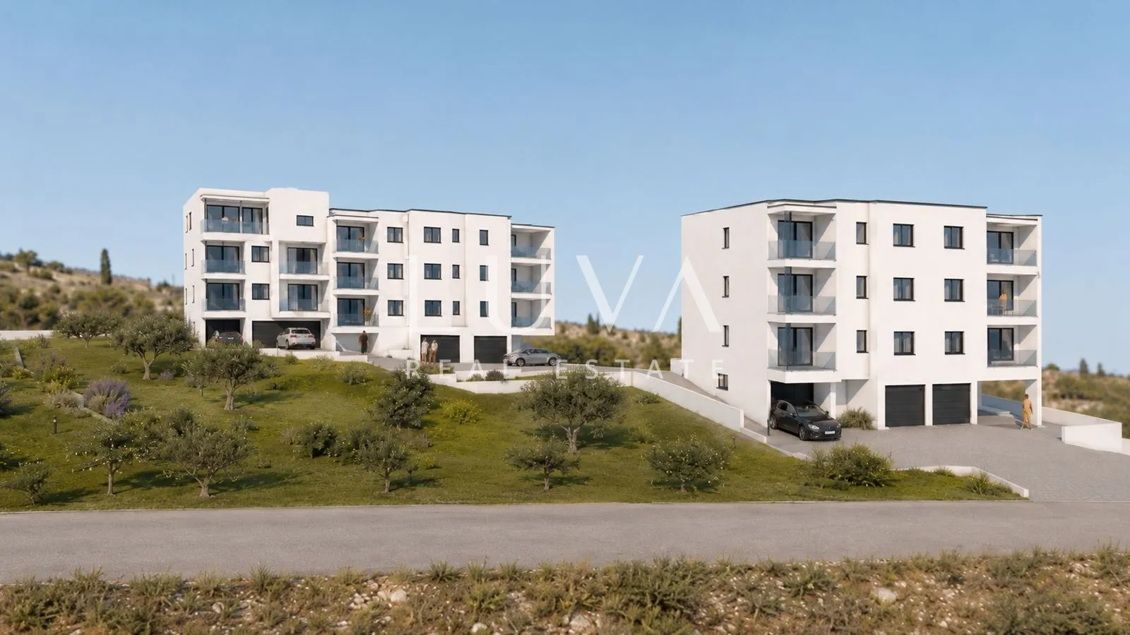Makarska, novogradnja, stan Z1/S6 54 m², na prodaju