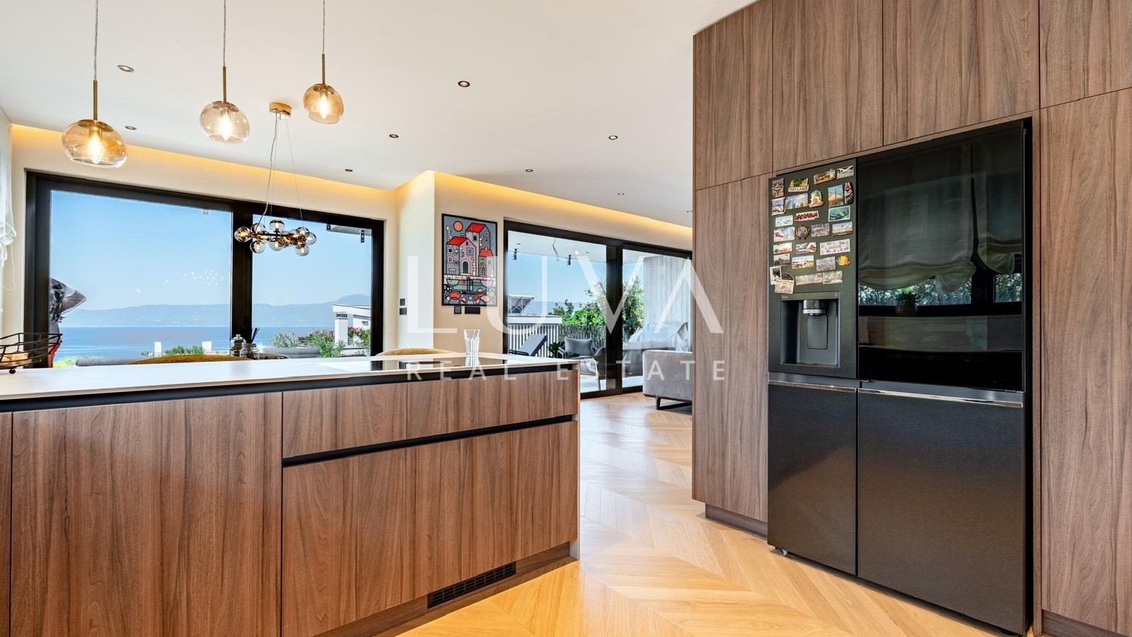 Rijeka, Kostrena, 5 room apartment 198 m2 with pool for sale