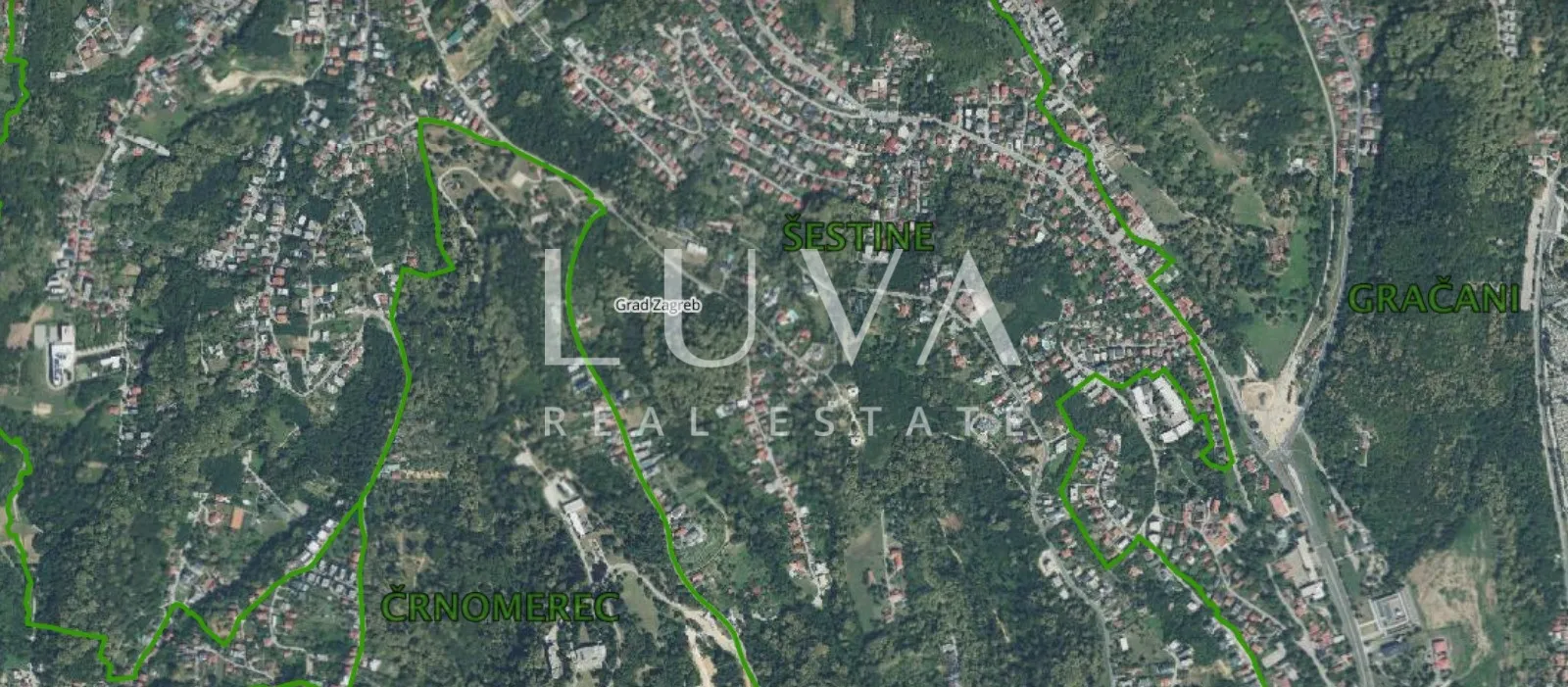 Zagreb, Šestine, development project with building permit, construction started