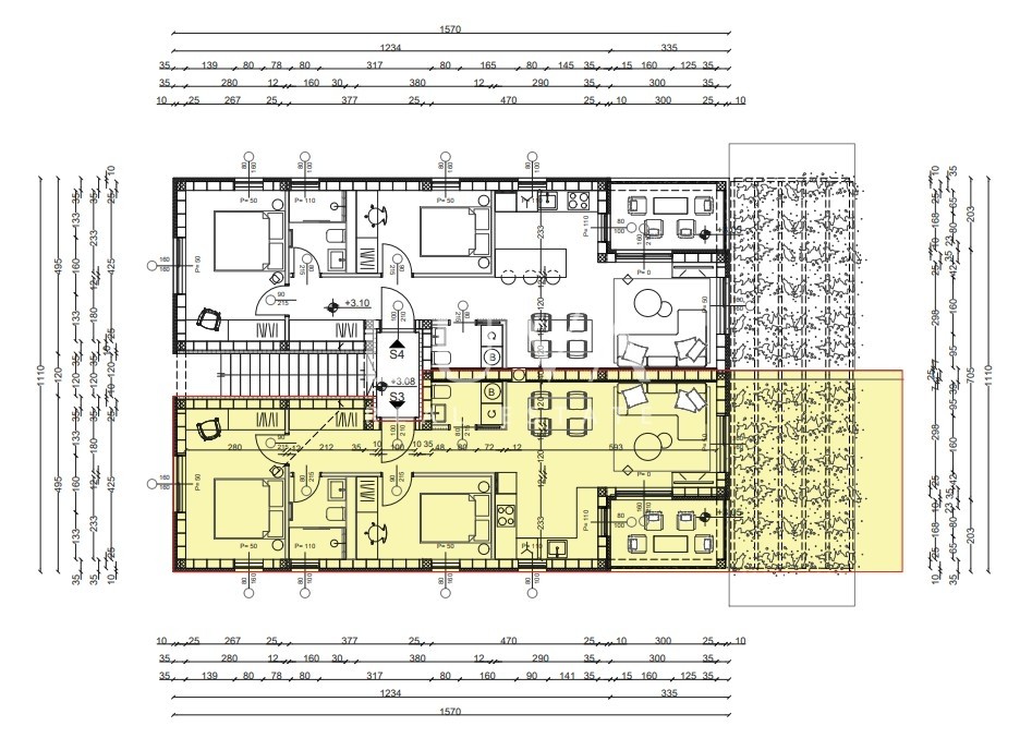 Istria, Novigrad, First-Floor Apartment with a Covered Terrace
