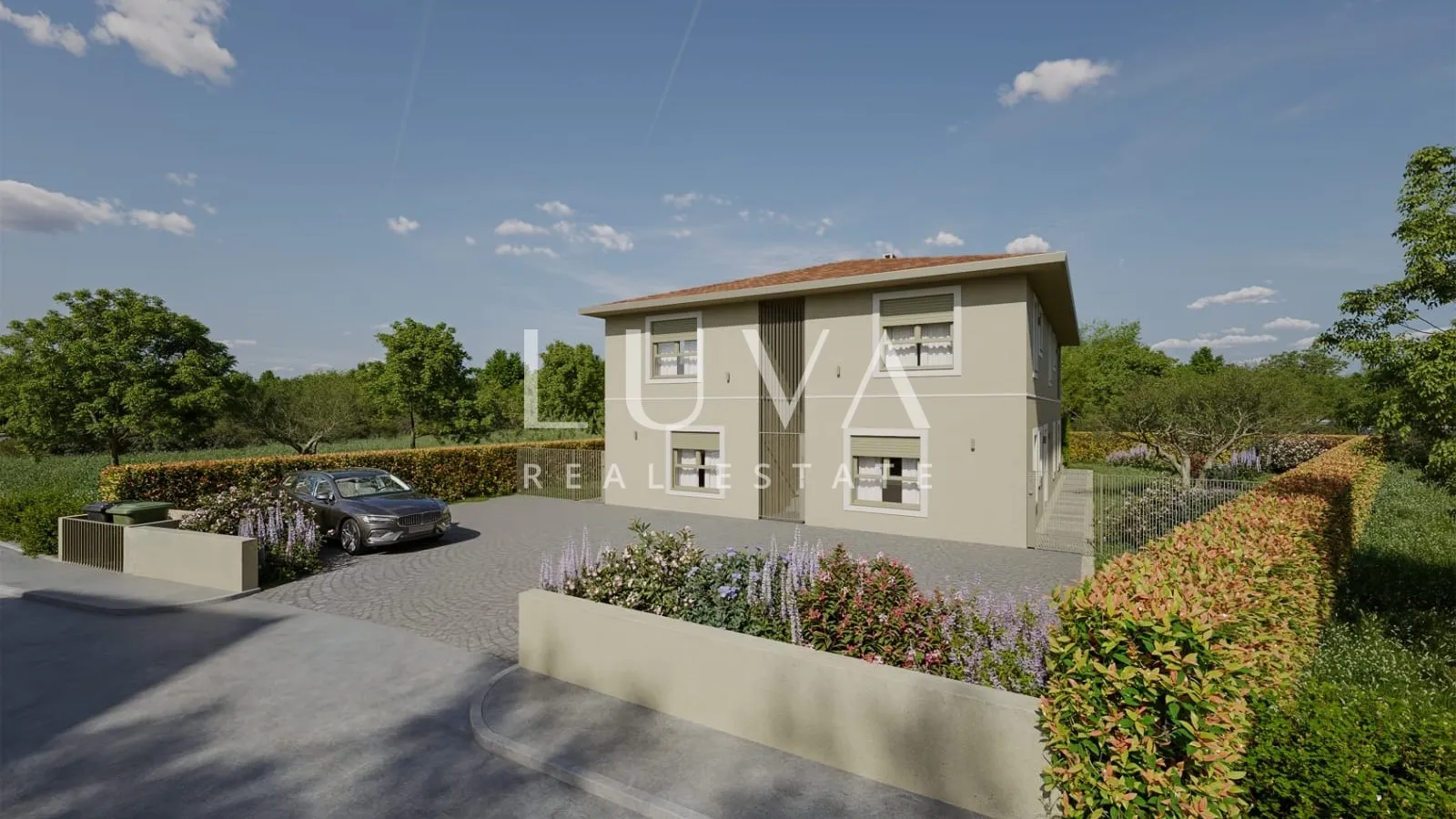 Istra, Novigrad, stan sa natkrivenom terasom
