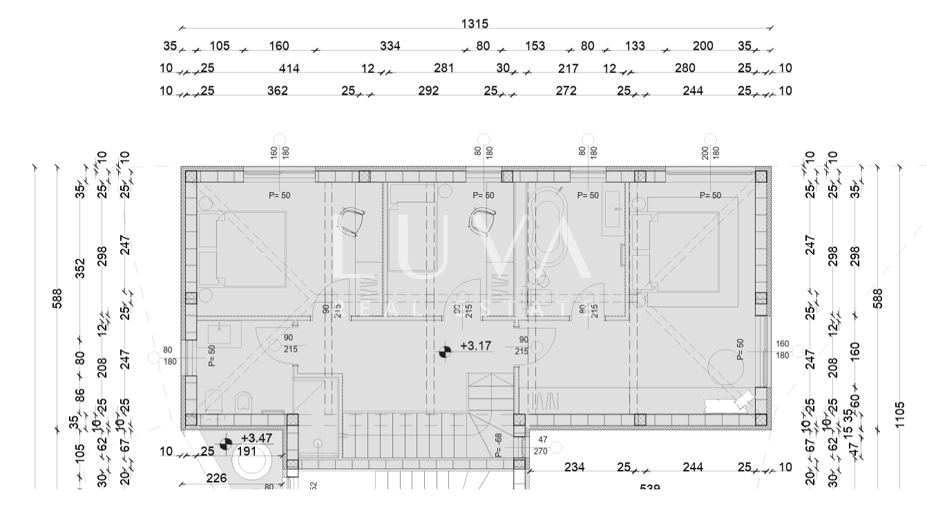 Istria, Novigrad, Two-Storey Residential Unit, 130 m², 170 m² Garden