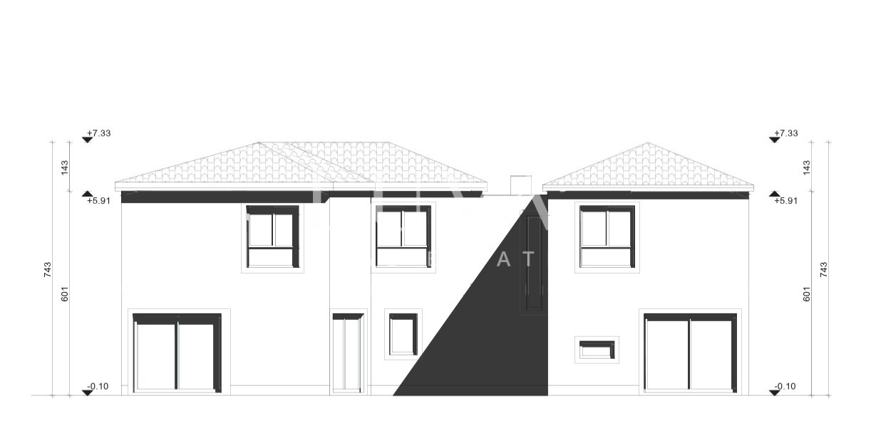 Istria, Novigrad, Two-Storey Residential Unit, 123 m², 170 m² Garden