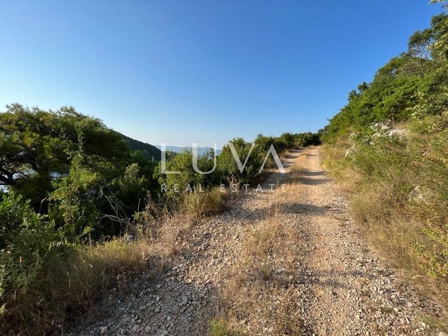 Mljet, building plot 474 m2, first row to the sea, for sale