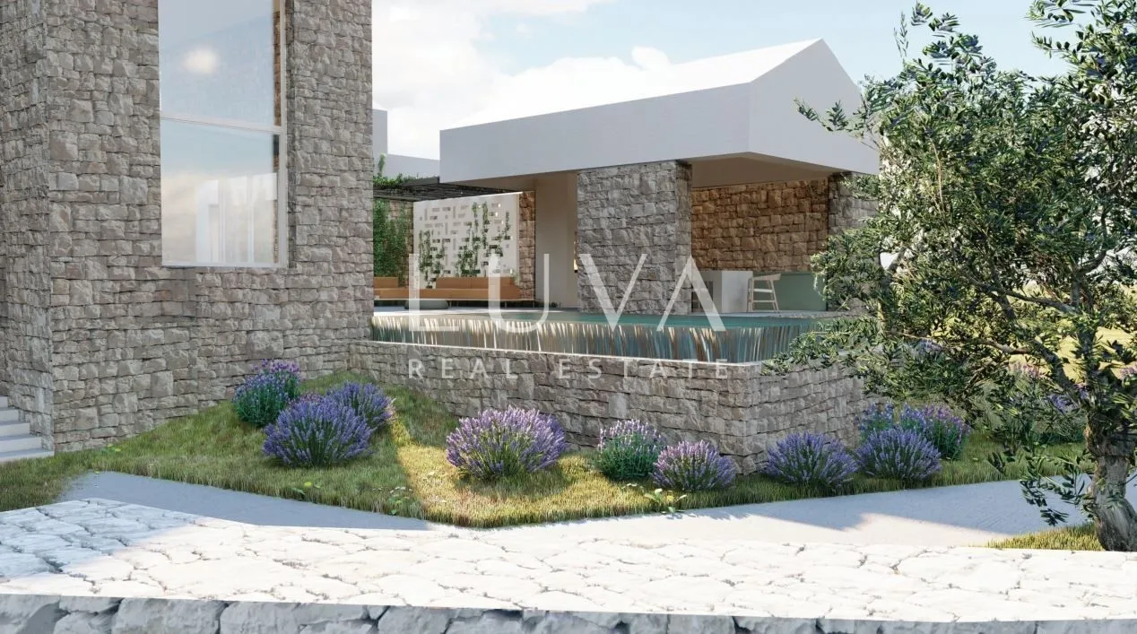 Zadar, Ist, building plot 590 m2, first row to the sea, for sale