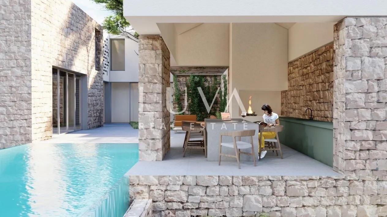 Zadar, Ist, building plot 590 m2, first row to the sea, for sale