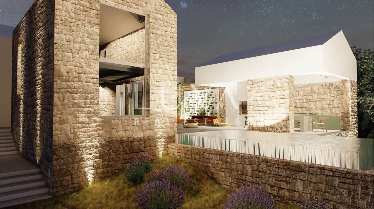 Zadar, Ist, building plot 590 m2, first row to the sea, for sale