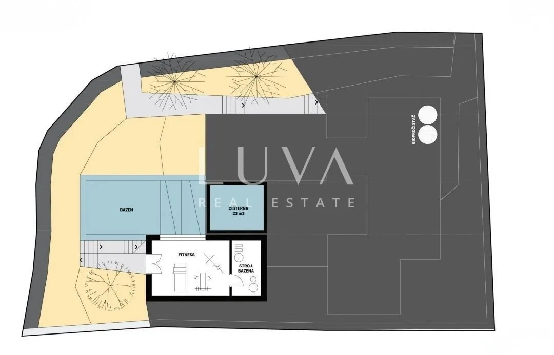 Zadar, Ist, building plot 590 m2, first row to the sea, for sale