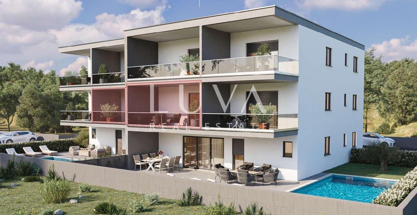 Istria, Novigrad, 91 m² Apartment with Sea View