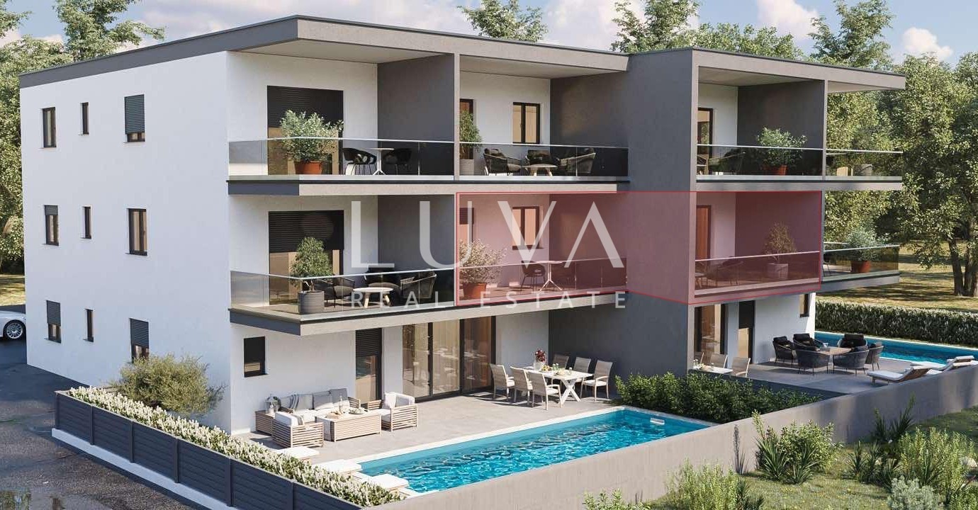 Istria, Novigrad, 91 m² Apartment with Sea View